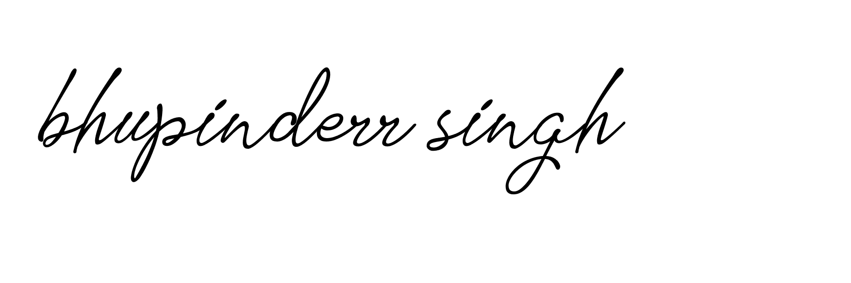 Signature of bhupinderr-singh