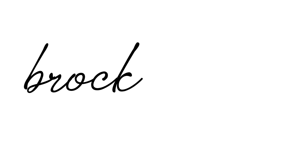 Signature of brock-