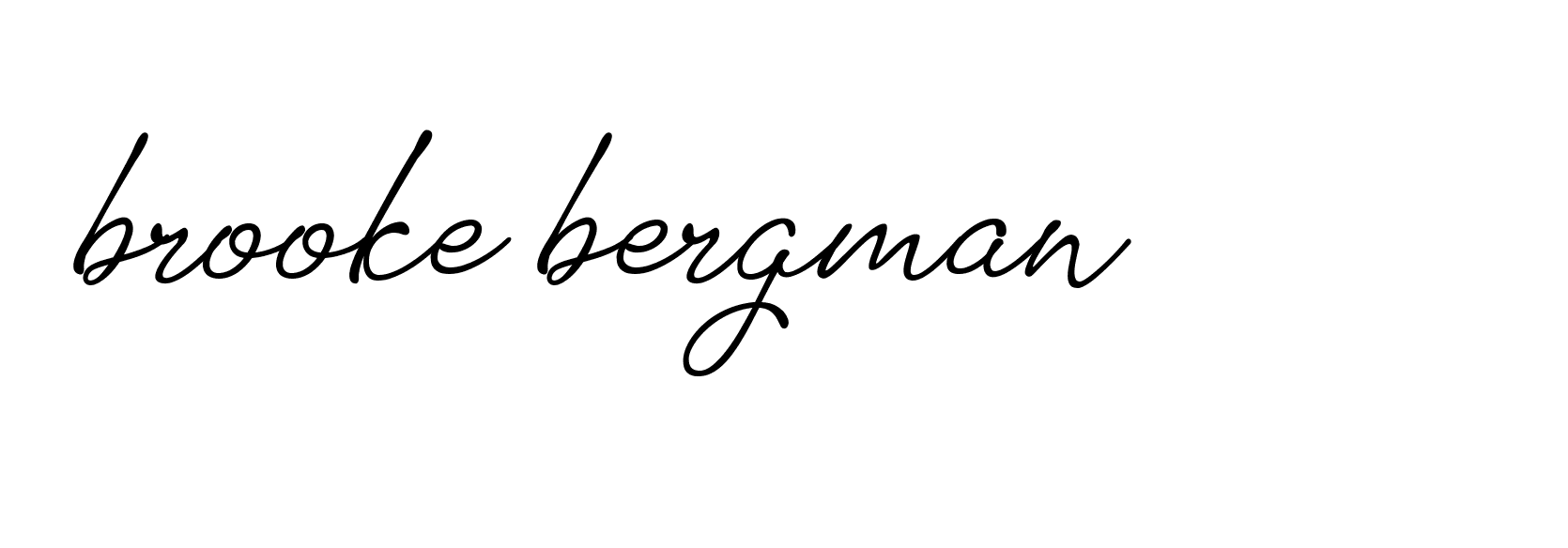 Signature of brooke-bergman