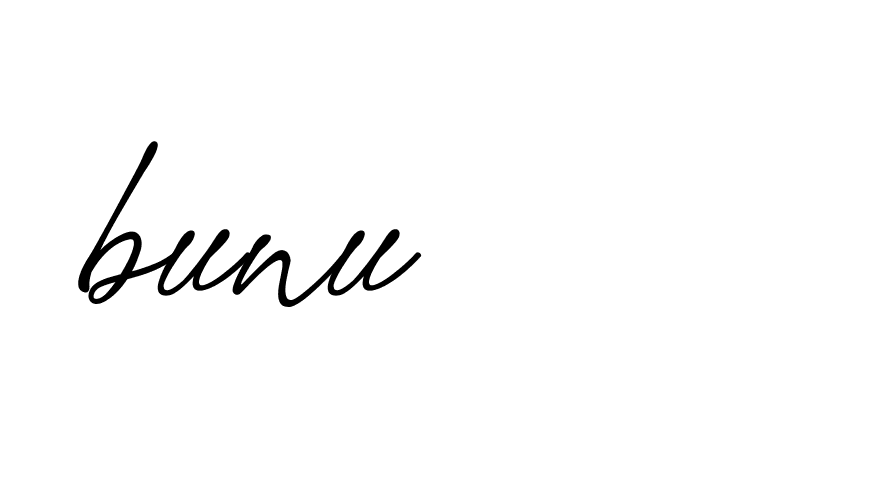 Signature of bunu