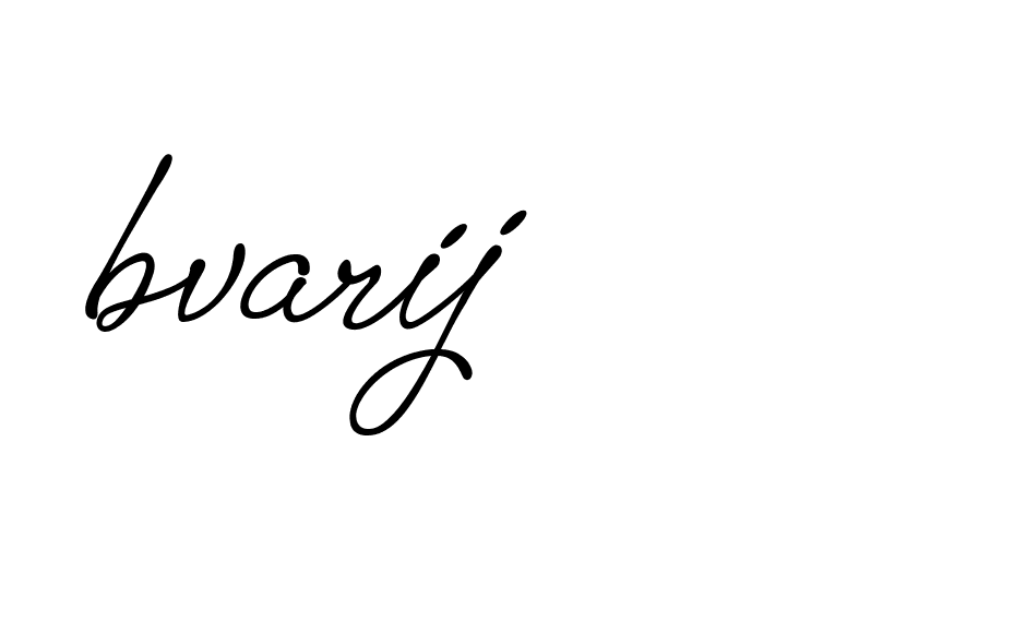 Signature of bvarij