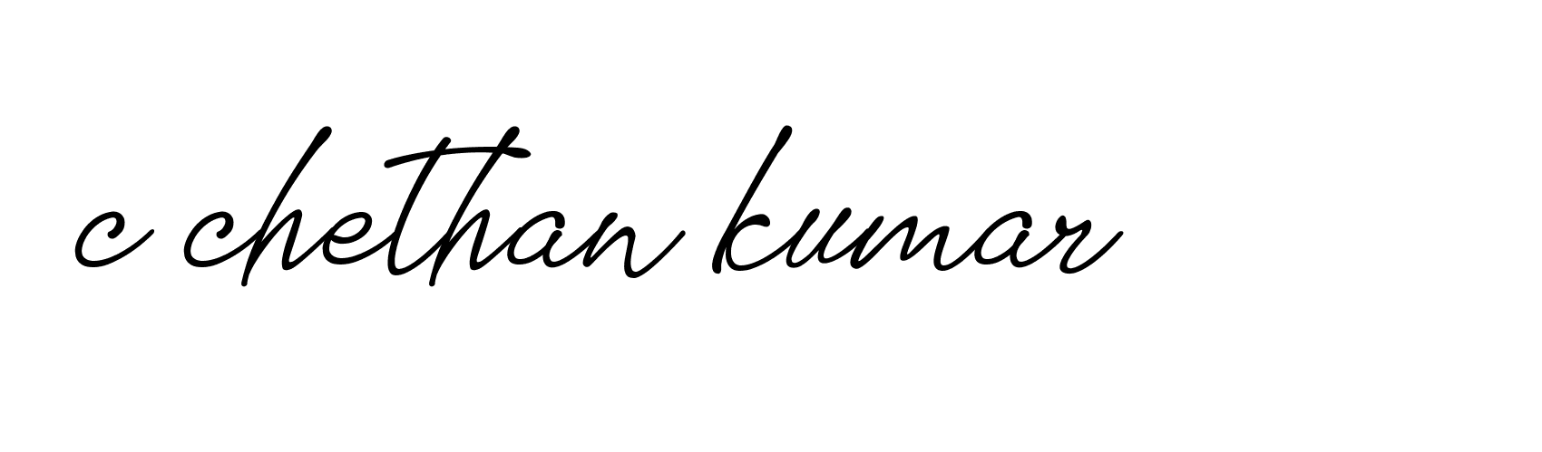 Signature of c-chethan-kumar