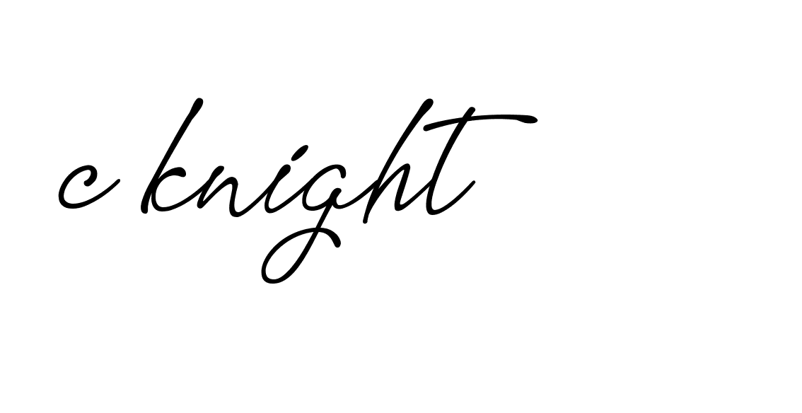 Signature of c-knight