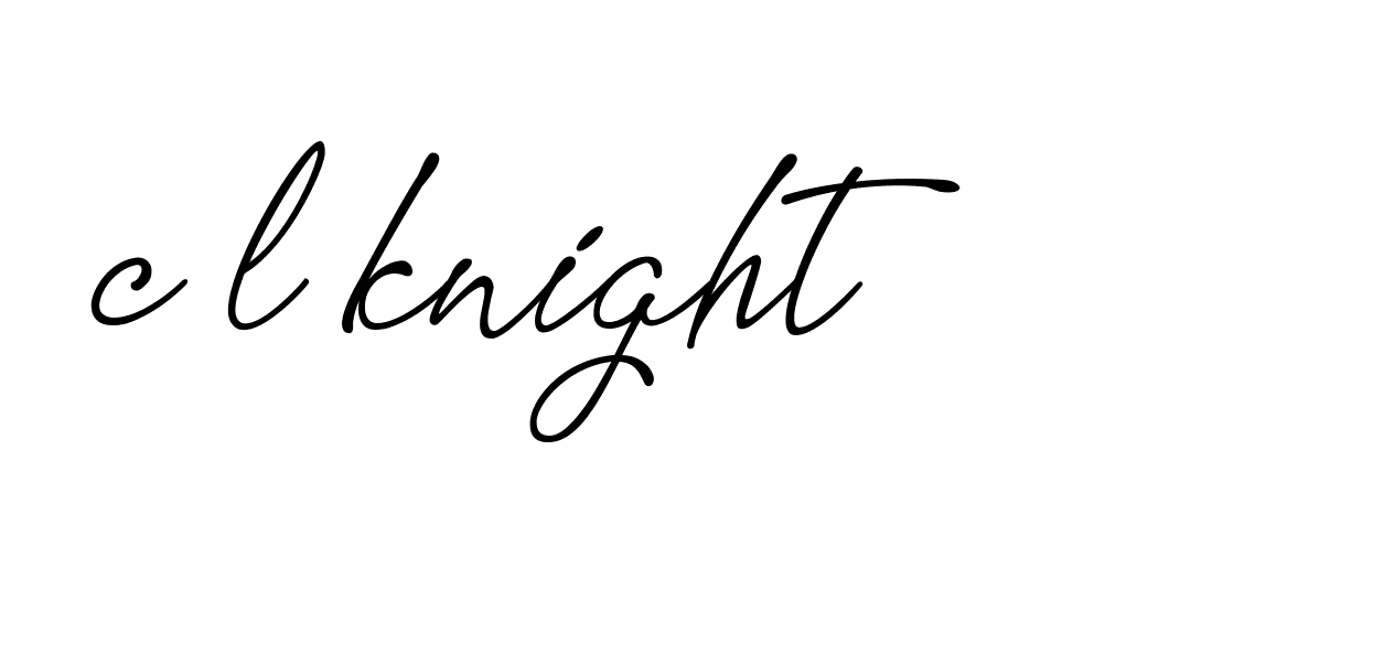 Signature of c-l-knight