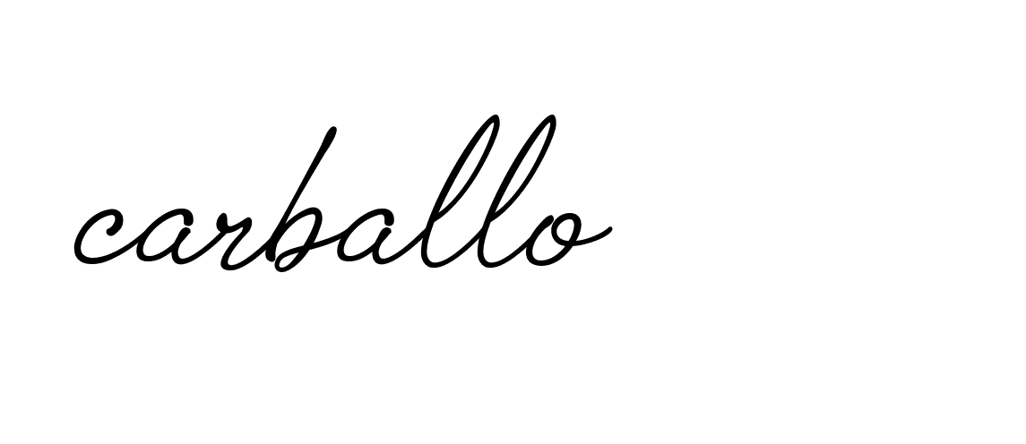 Signature of carballo