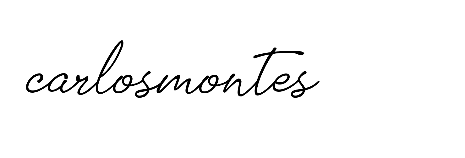 Signature of carlosmontes