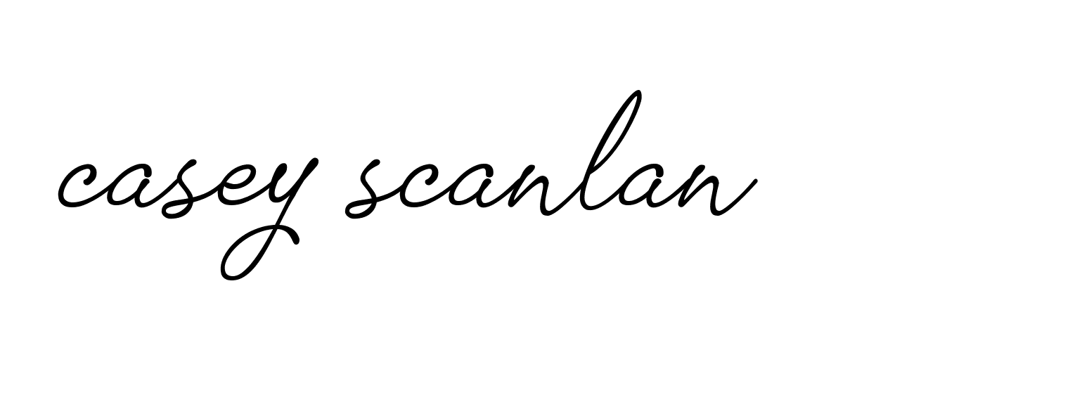 Signature of casey-scanlan