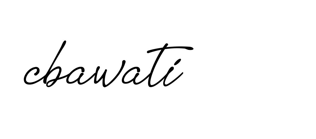 Signature of cbawati