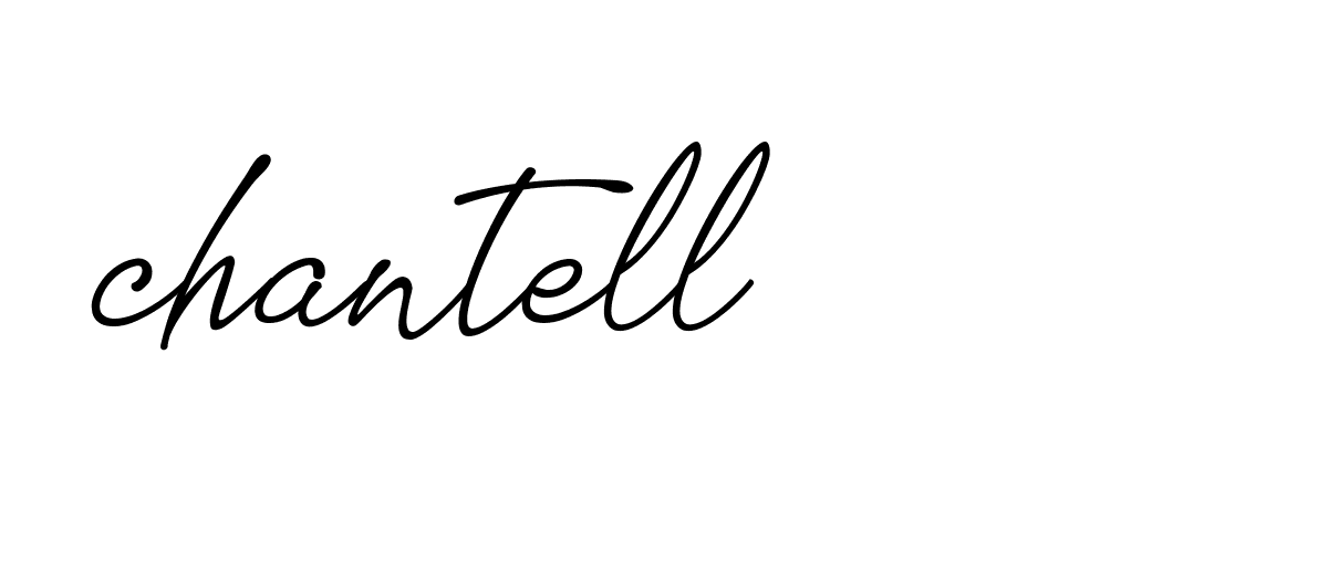 Signature of chantell-