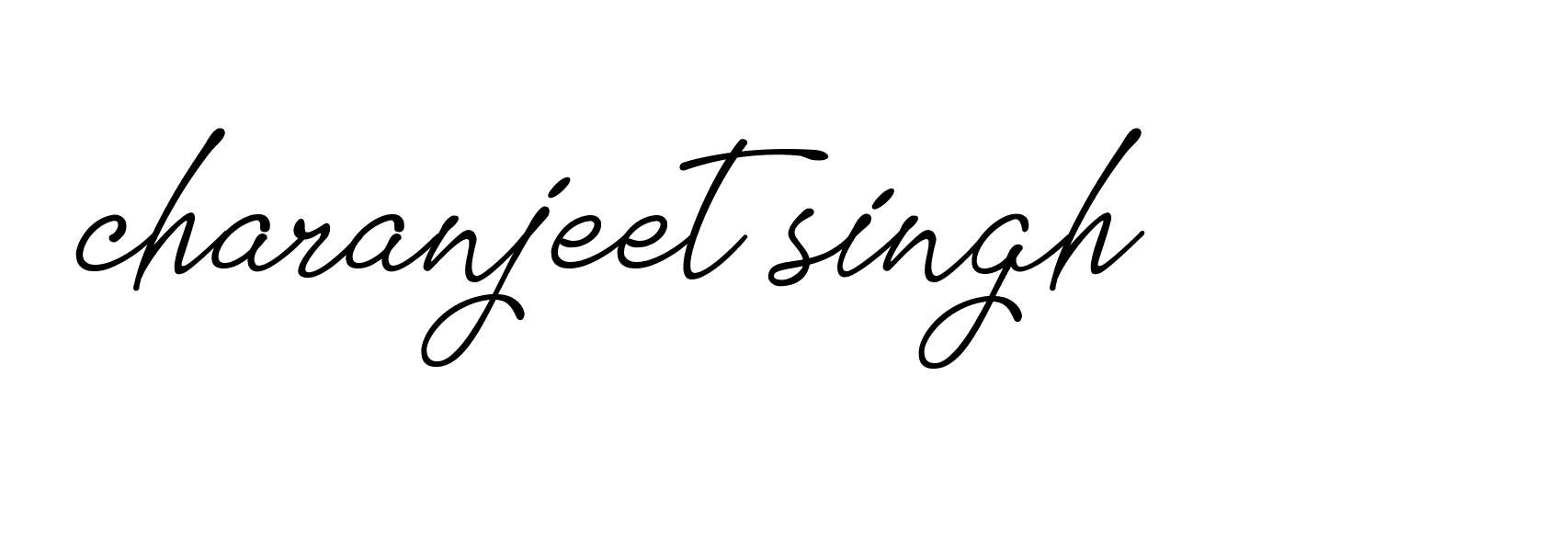 Signature of charanjeet-singh