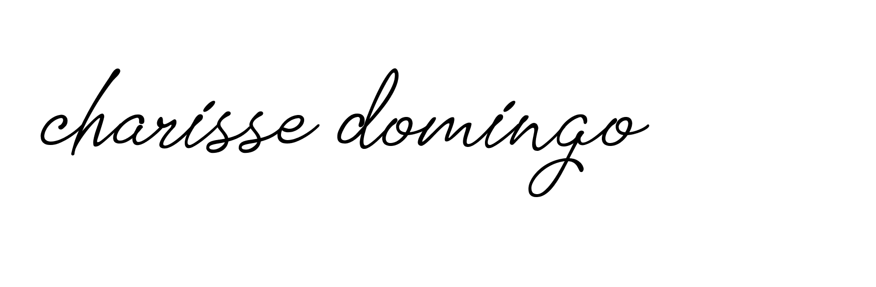 Signature of charisse-domingo