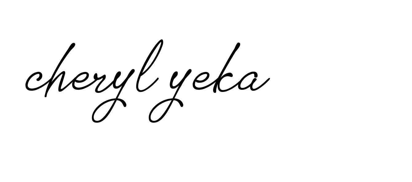 Signature of cheryl-yeka