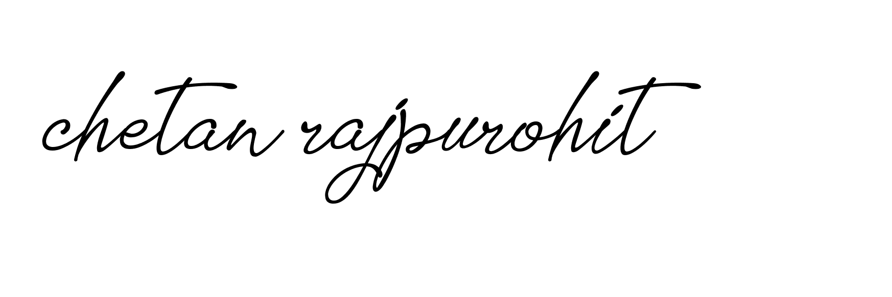 Signature of chetan-rajpurohit