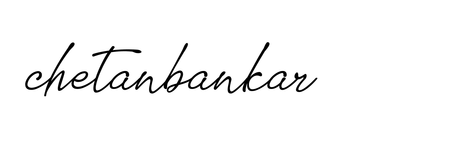 Signature of chetanbankar