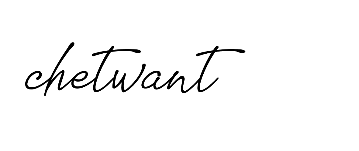 Signature of chetwant