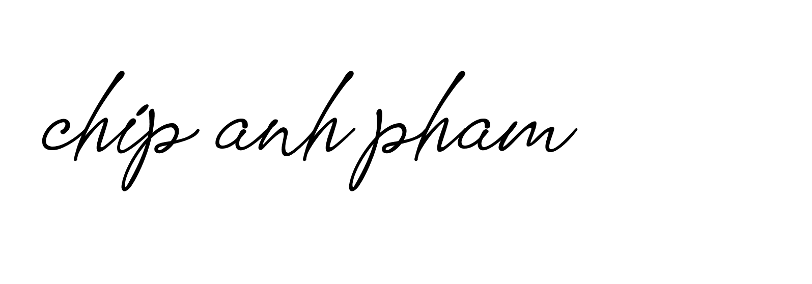 Signature of chip-anh-pham