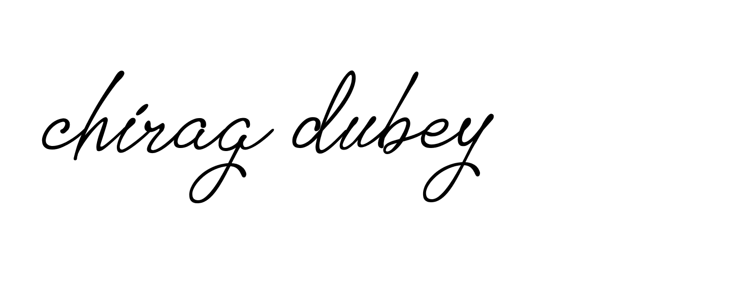 Signature of chirag-dubey