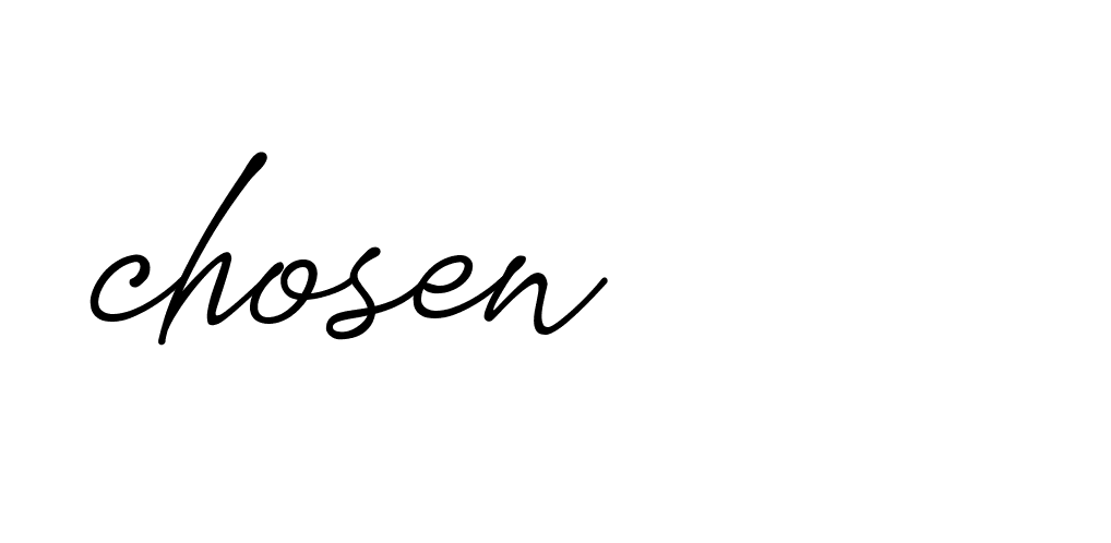 Signature of chosen