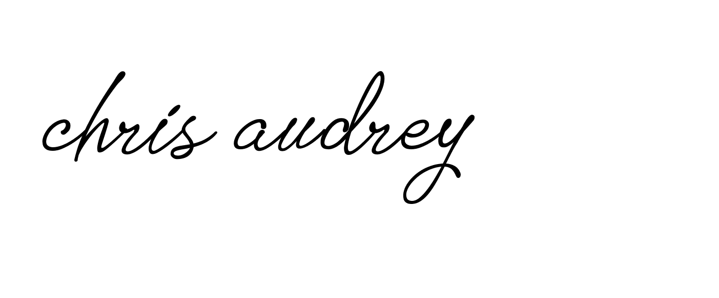 Signature of chris-audrey