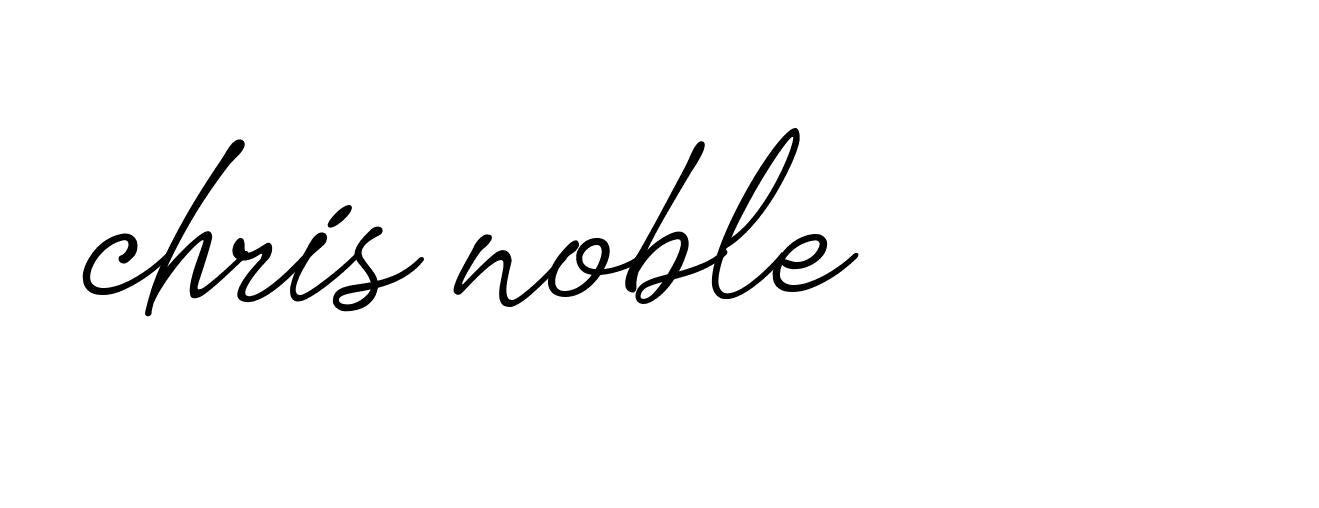 Signature of chris-noble