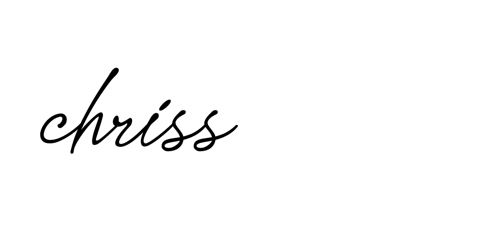 Signature of chriss-