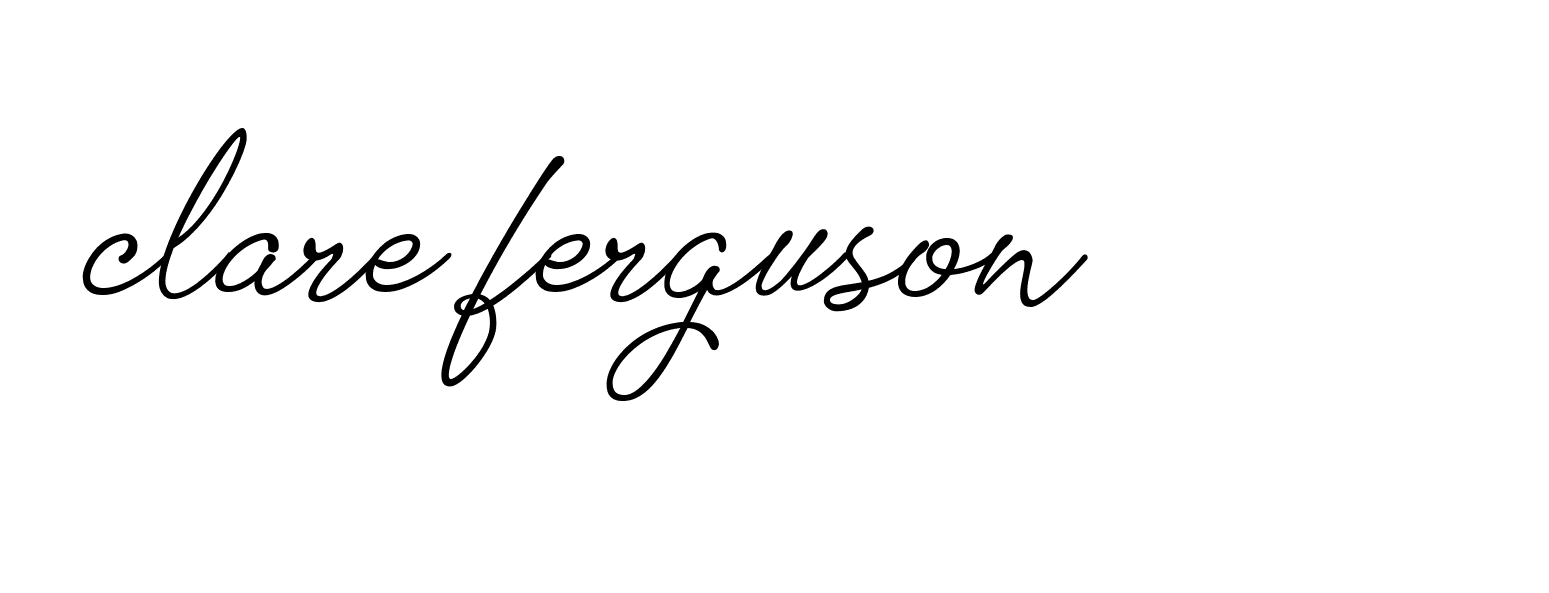 Signature of clare-ferguson