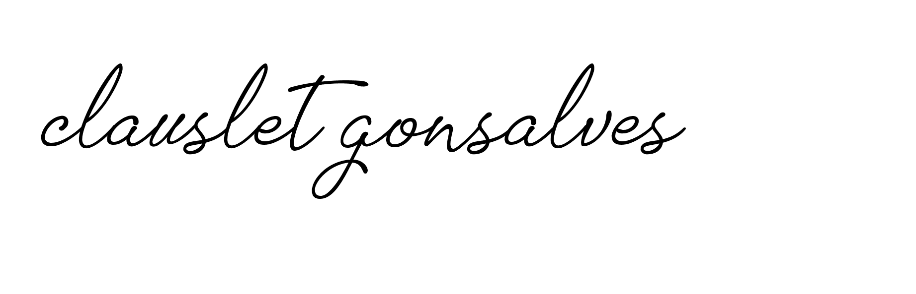 Signature of clauslet-gonsalves