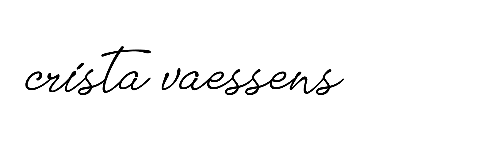 Signature of crista-vaessens