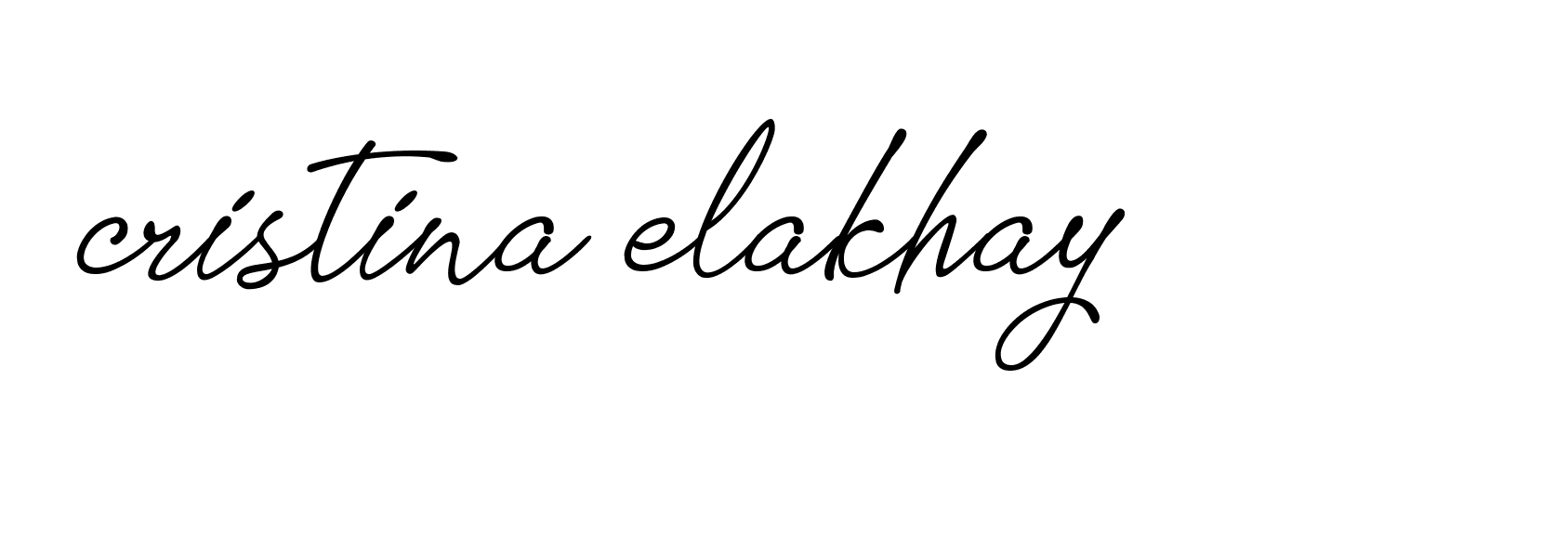 Signature of cristina-elakhay