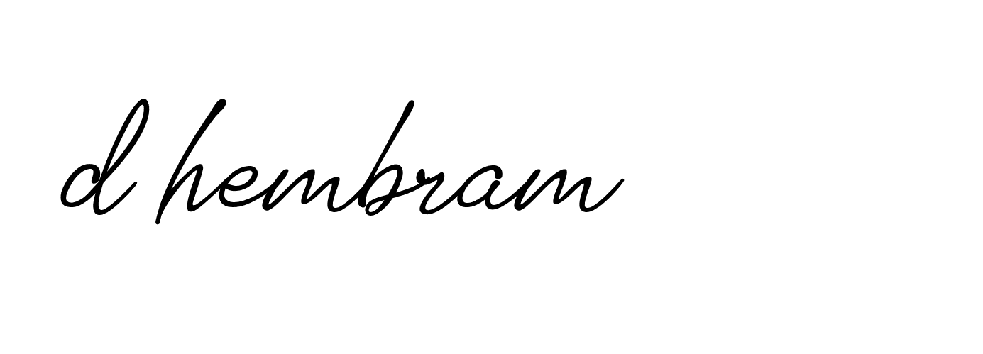 Signature of d-hembram-