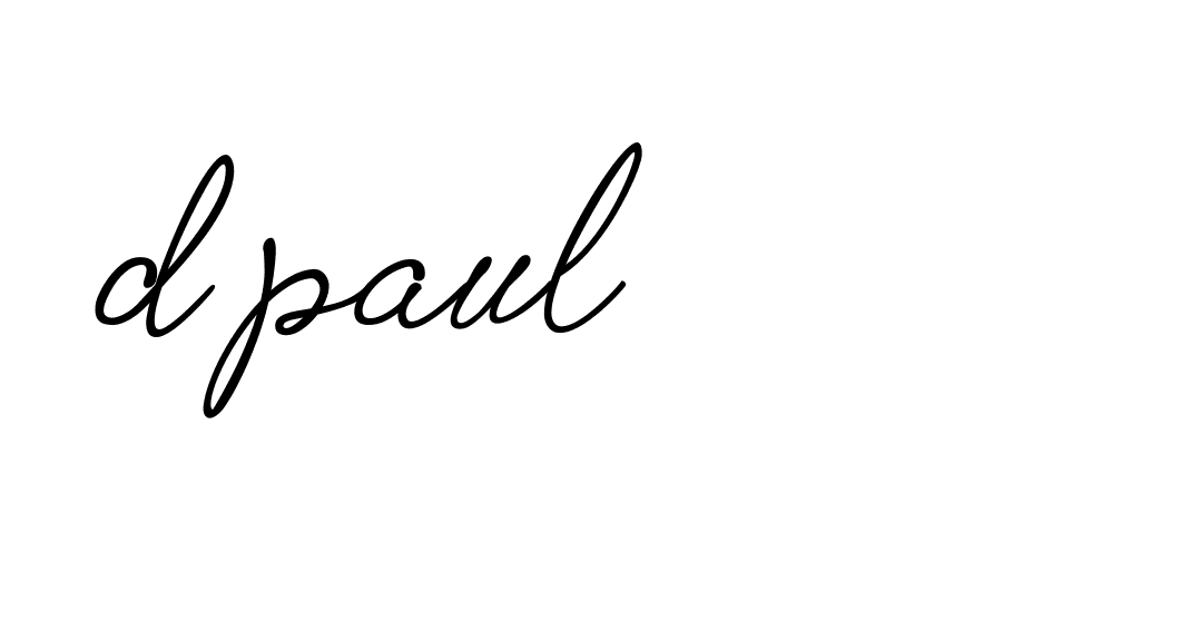 Signature of d-paul-