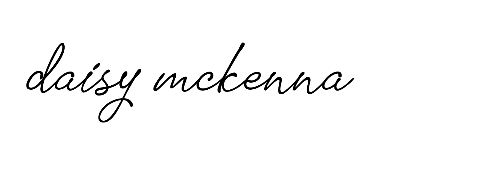 Signature of daisy-mckenna