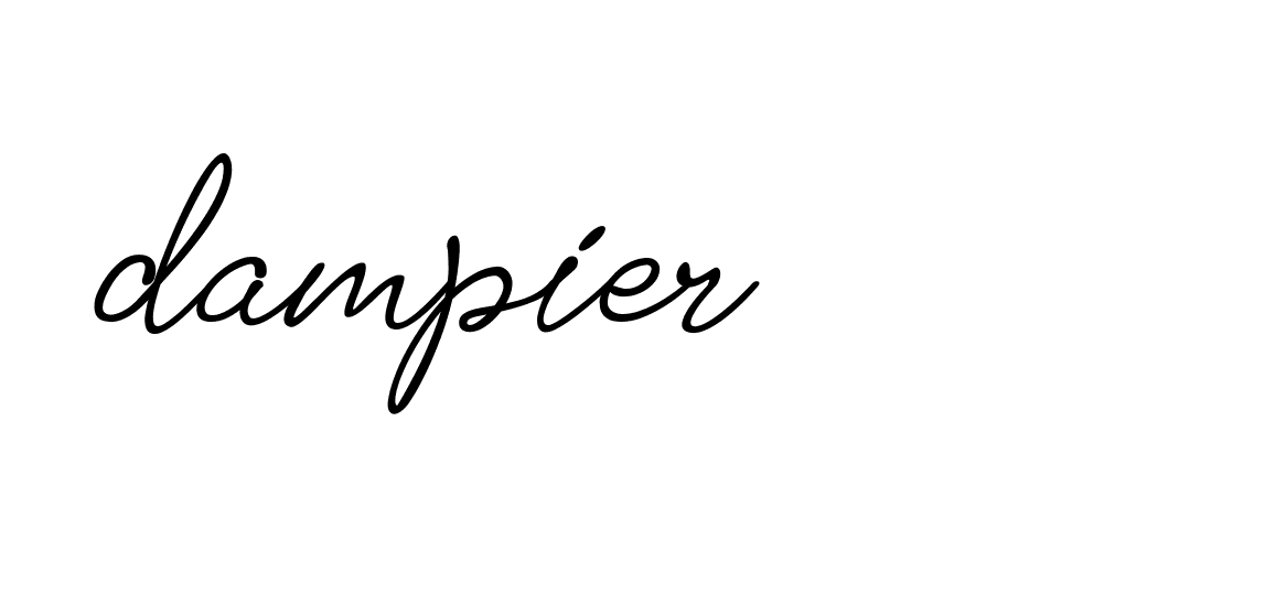 Signature of dampier