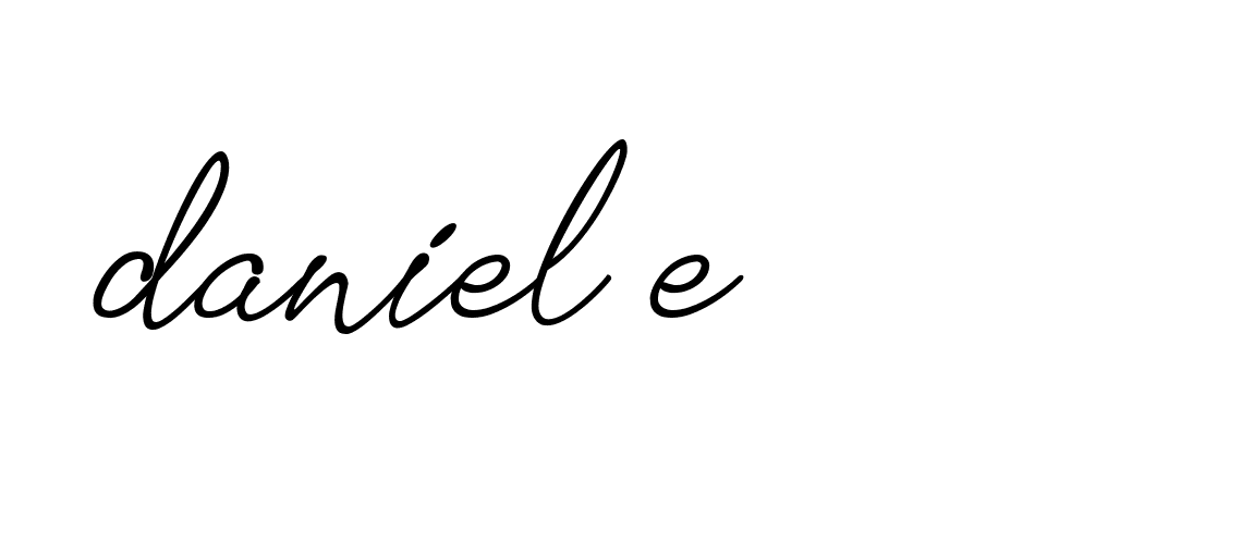 Signature of daniel-e