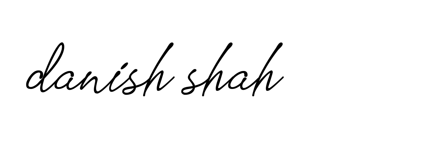 Signature of danish-shah