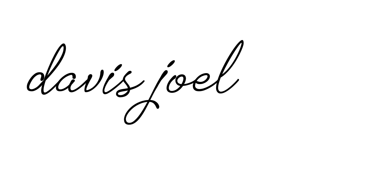 Signature of davis-joel