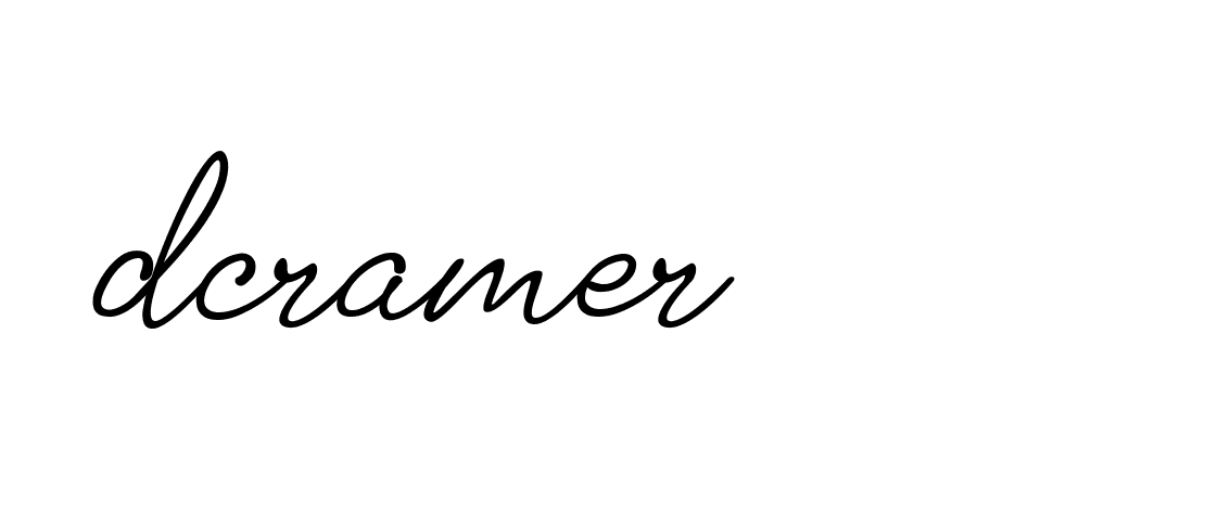 Signature of dcramer