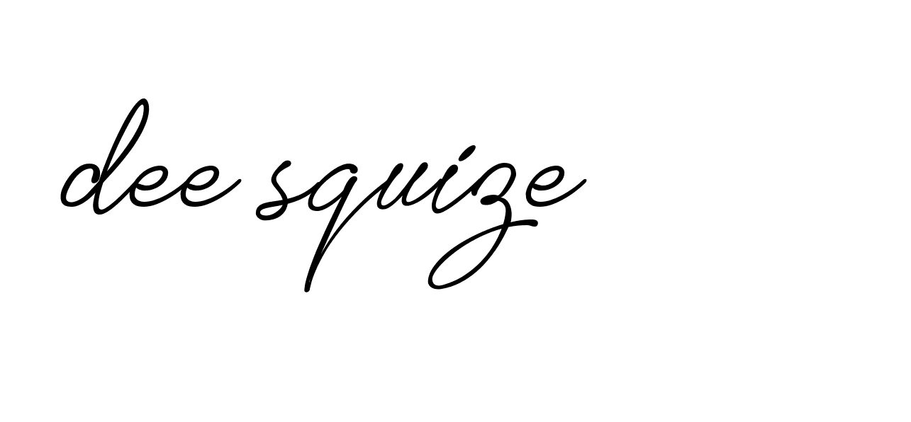 Signature of dee-squize