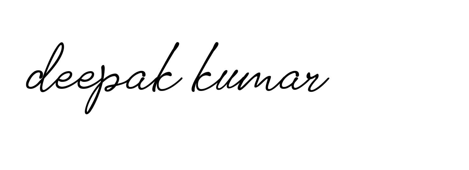 Signature of deepak-kumar