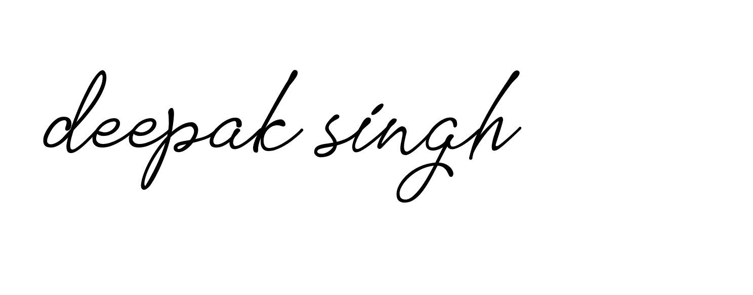 Signature of deepak-singh