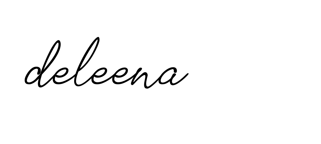 Signature of deleena