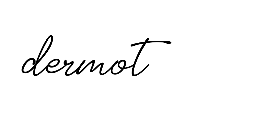 Signature of dermot-