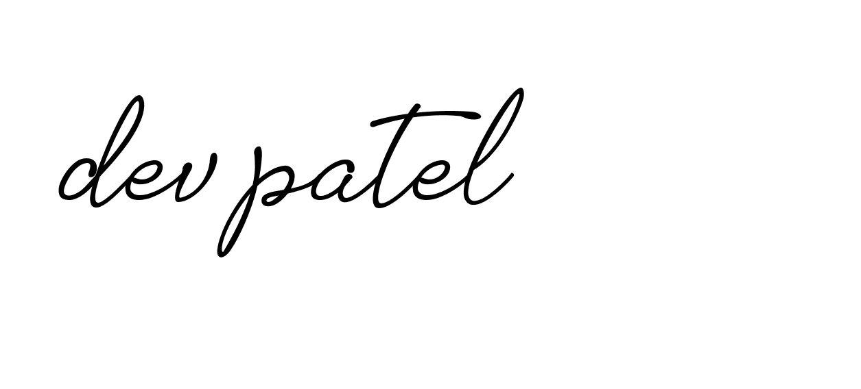 Signature of dev-patel-