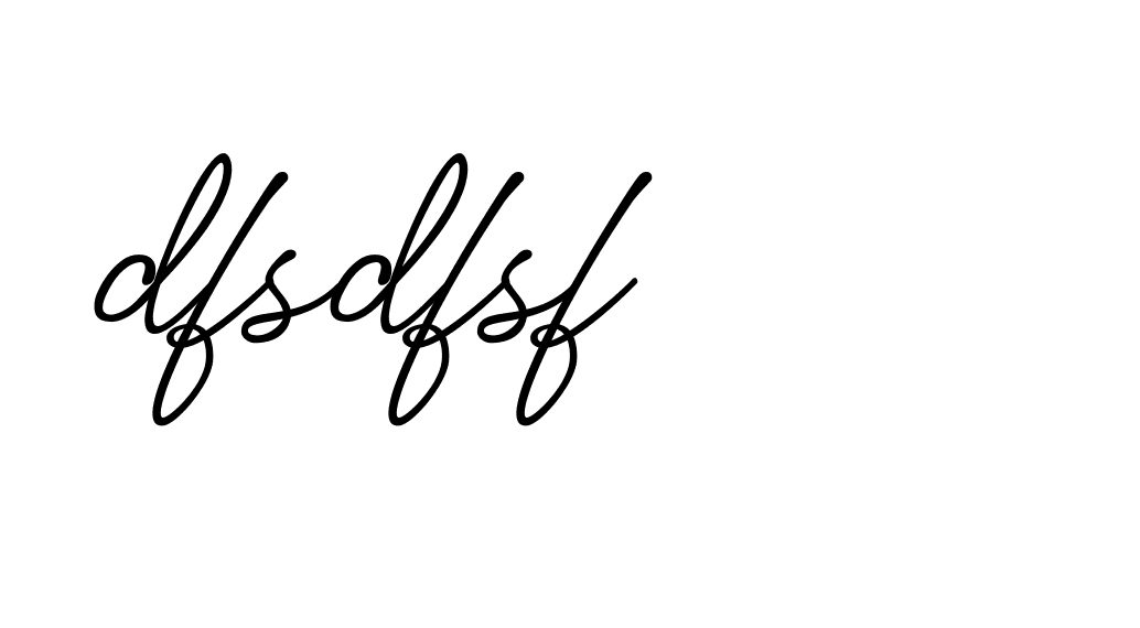 Signature of dfsdfsf