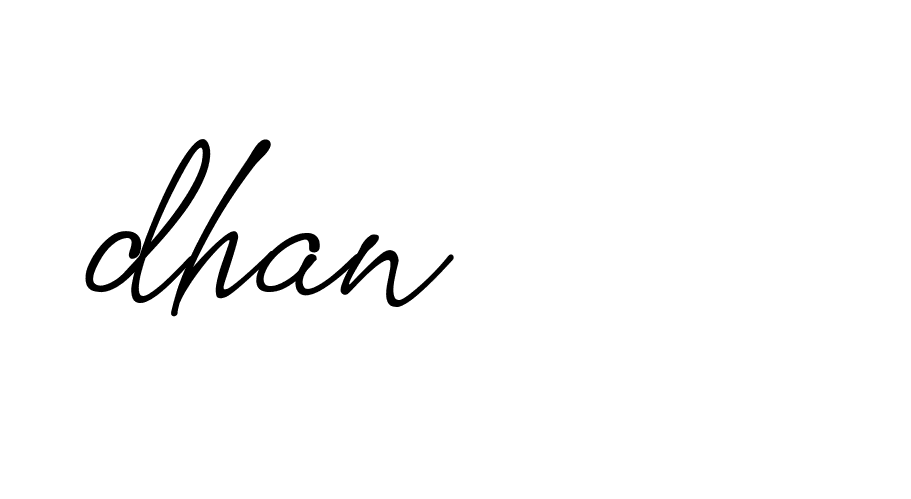 Signature of dhan