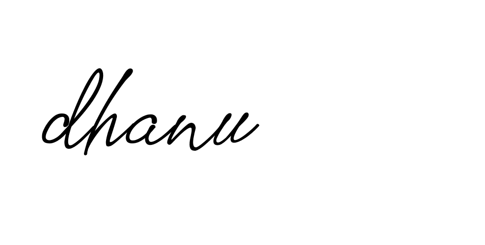 Signature of dhanu