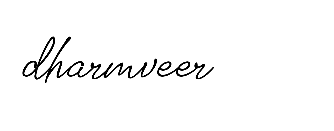 Signature of dharmveer