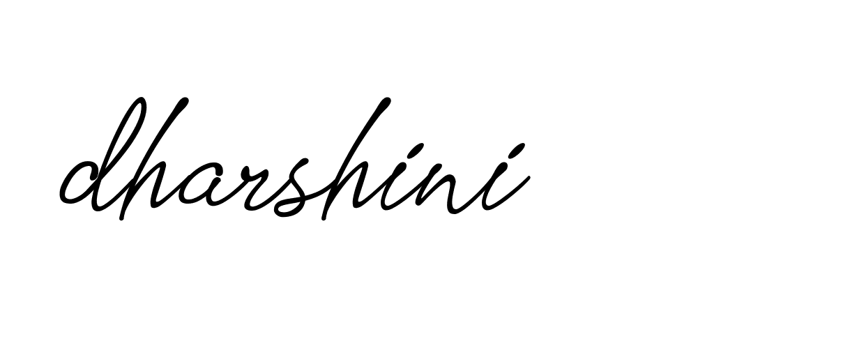 Signature of dharshini