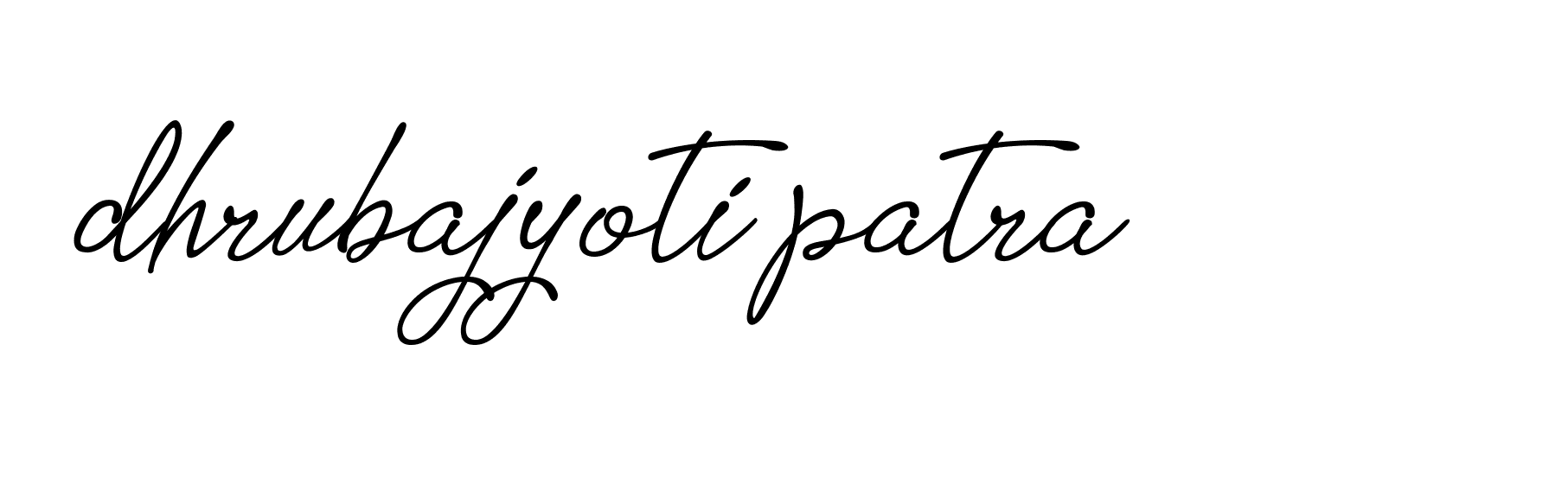 Signature of dhrubajyoti-patra-