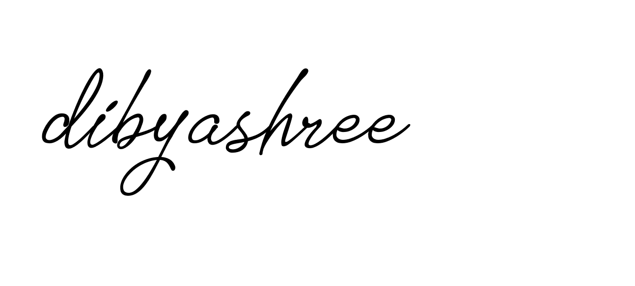 Signature of dibyashree